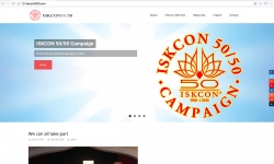 ISKCON 5050 Campaign